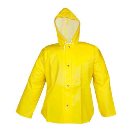 Tingley Tingley J31107 Webdri Storm Fly Front Hooded Jacket, Yellow, Large J31107.LG